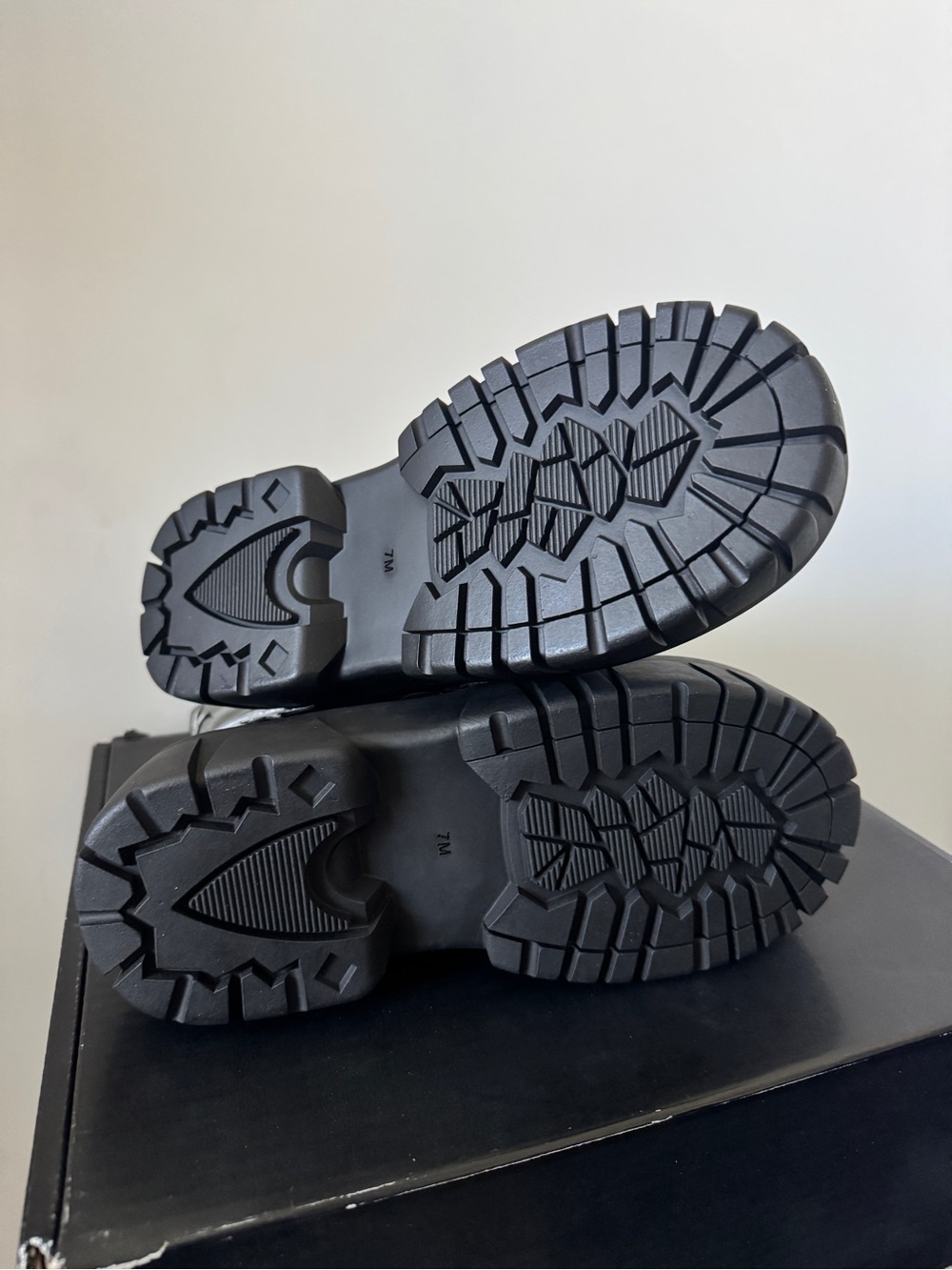 Dolls Kill Club Exx Midnight "Invade Ur Space" Platform Combat Boots - Picture 6 of 6